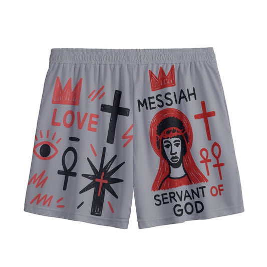 Lion Of Judah Faith Based Chosen Messiah Servant of God Mesh Shorts Christian Sports Shorts Streetwear Basketball Shorts | Christian Apparel | Christian basketball shorts, Christian gym shorts, scripture printed shorts Yeshua Jesus Saves