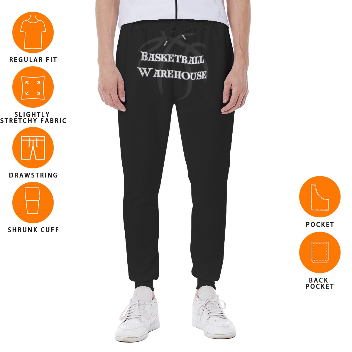 Custom Basketball Warehouse Light Weight Sports Sweatpants