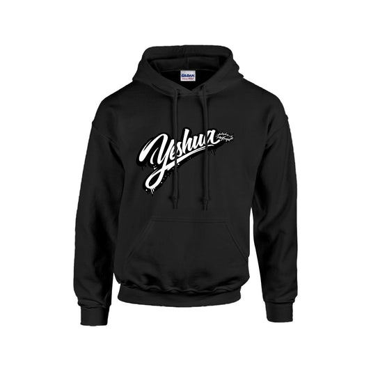 Yeshua Men’s Hoodie – Christian Streetwear Pullover Printed in USA | Faith-Based Gildan Hoodie Yeshua King Men's Hoodie Printed in USA |Gildan