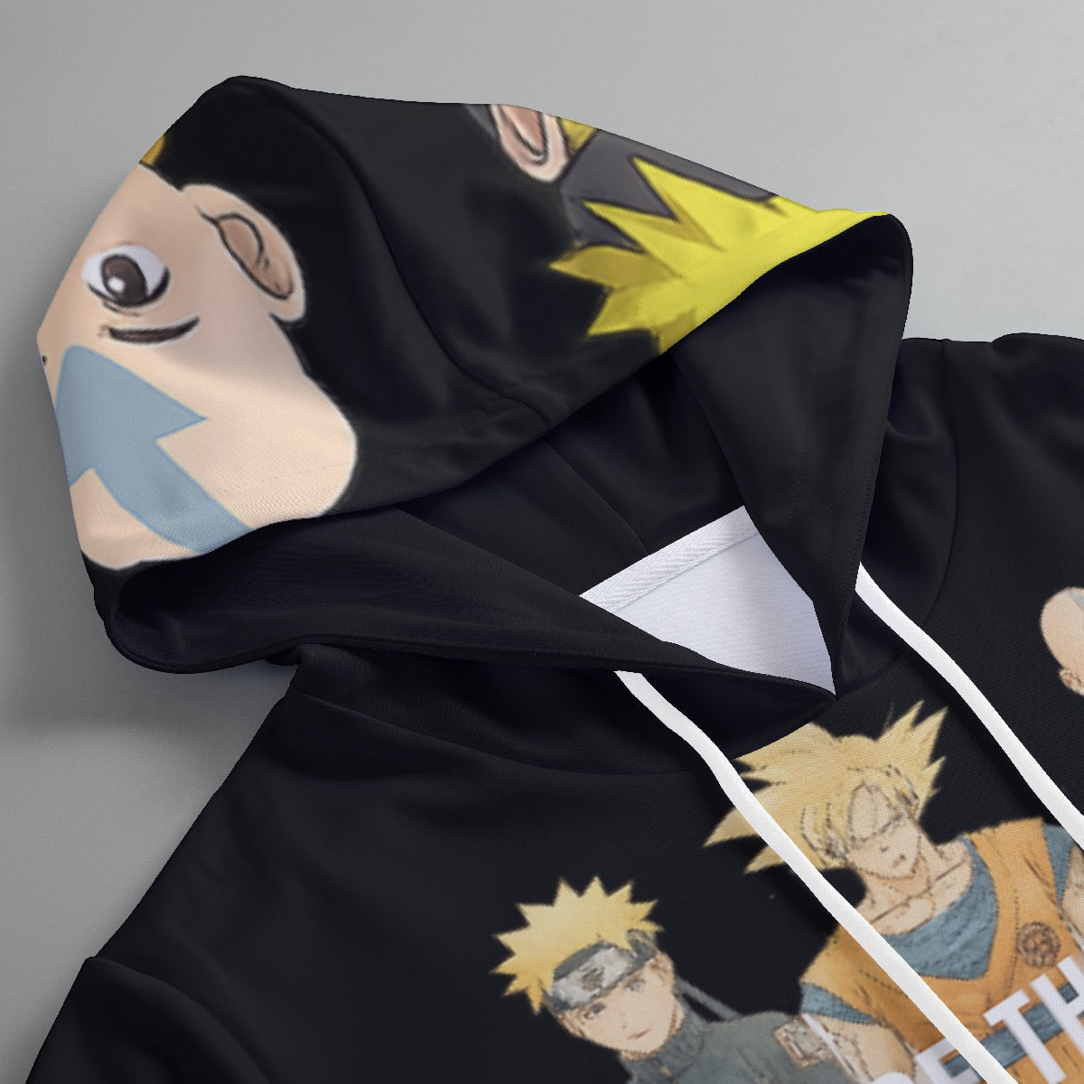 Anime Inspired Women’s Hoodie Teen Girl Pullover Hoodie With Drawstring