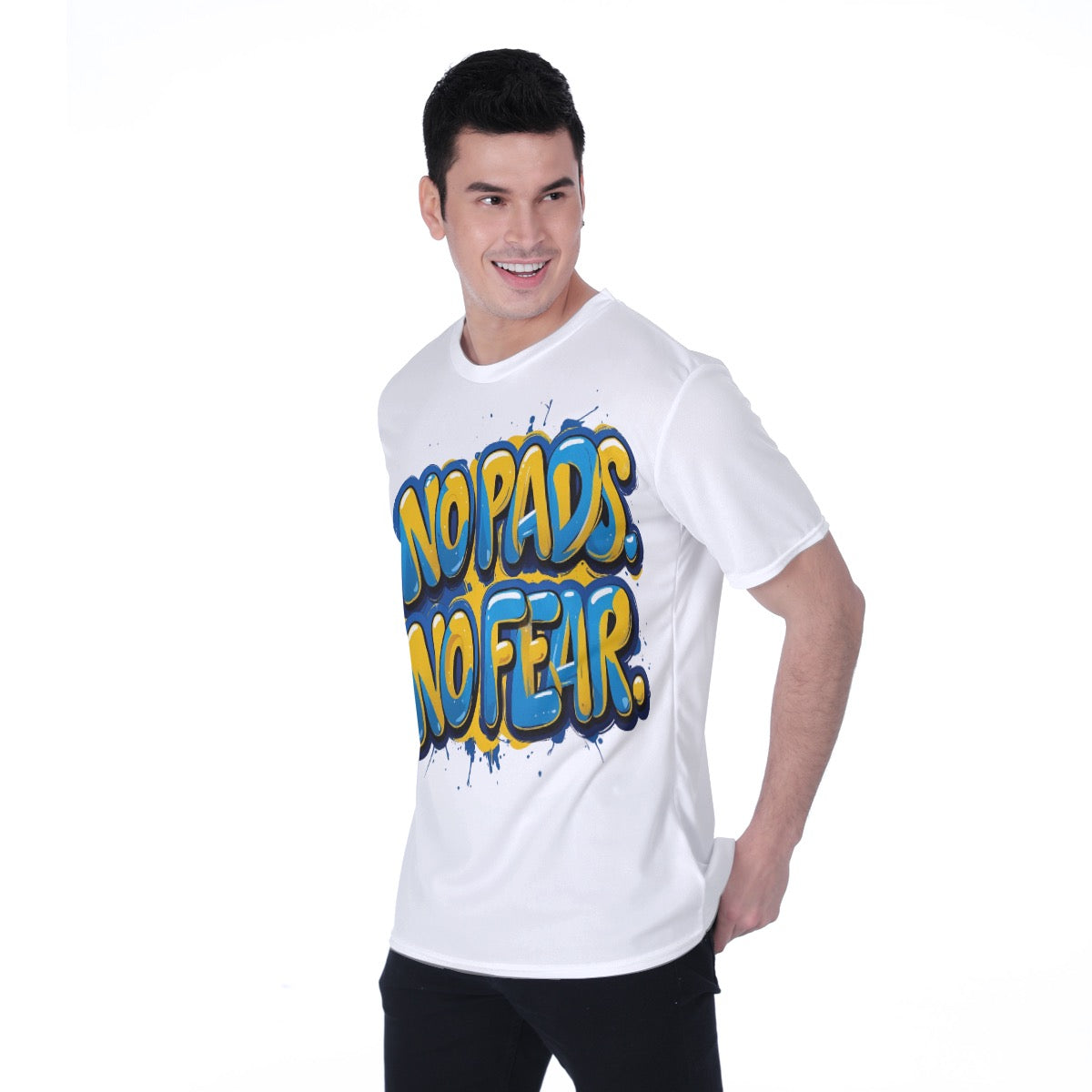 No Pads No Fear Physical Sports Shirt Men's T-shirt | Birdseye