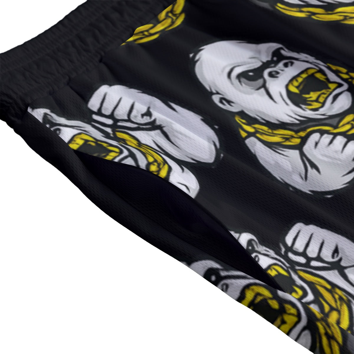 Ape Certified Crashout Men’s Athletic Mesh Shorts – Street, Field & Court Ready Sports Shorts