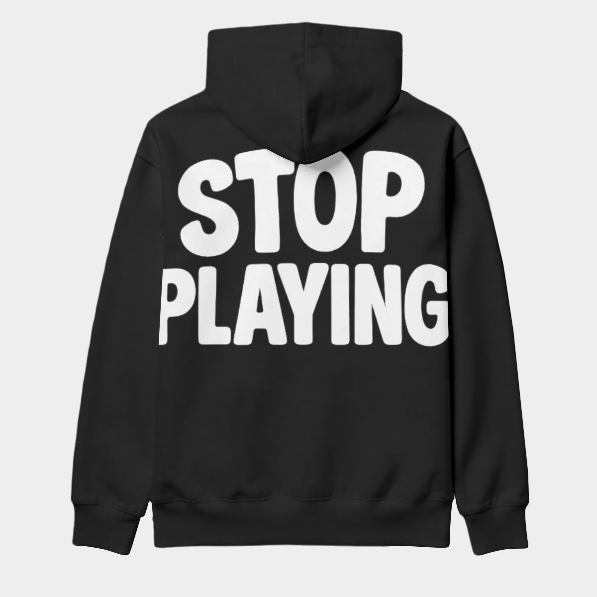 Yeshua is Real Stop Playing Faith Based Men's Pullover Hoodie