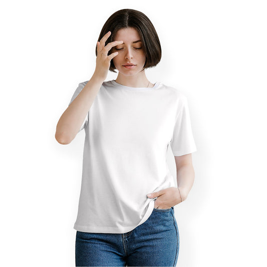 Gemma Minimalist Women's Essential Crew Neck T-Shirt