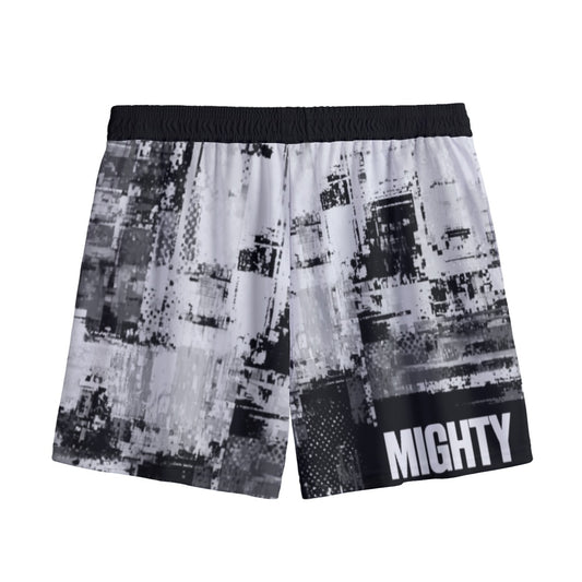 Black White Basketball Shorts Sports Shorts Mesh Shorts