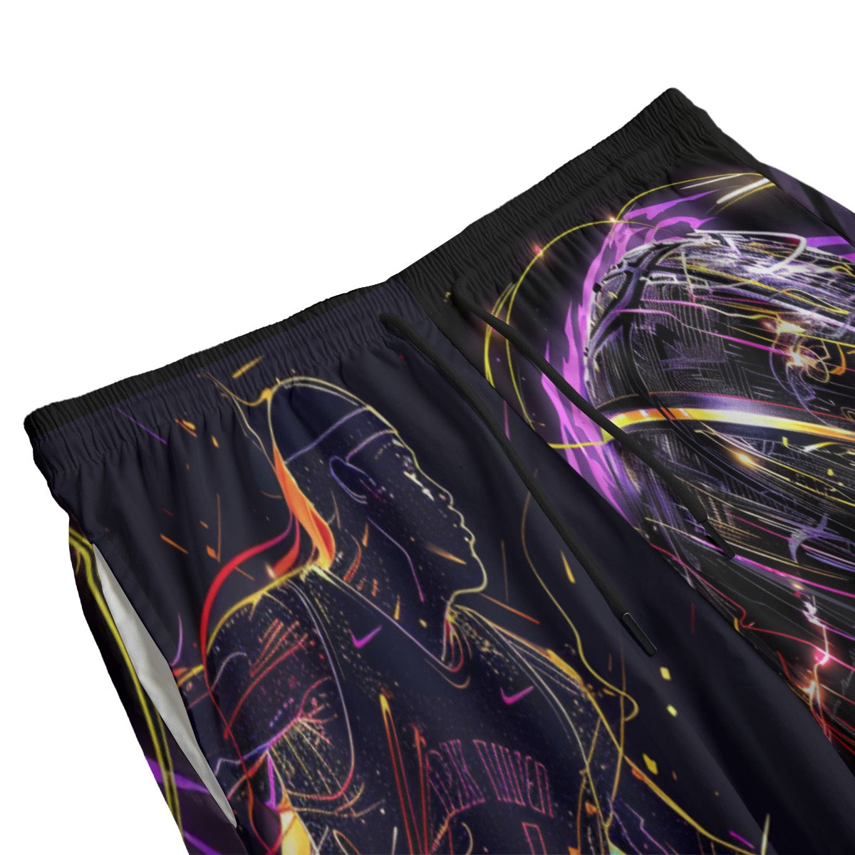 Nova Lightning Neon Epic Basketball Shorts Sports Short, Neon basketball shorts, lightning print shorts, epic basketball shorts, mens athletic shorts, teens basketball shorts, quick dry sports shorts, breathable workout shorts, moisture wicking gym short