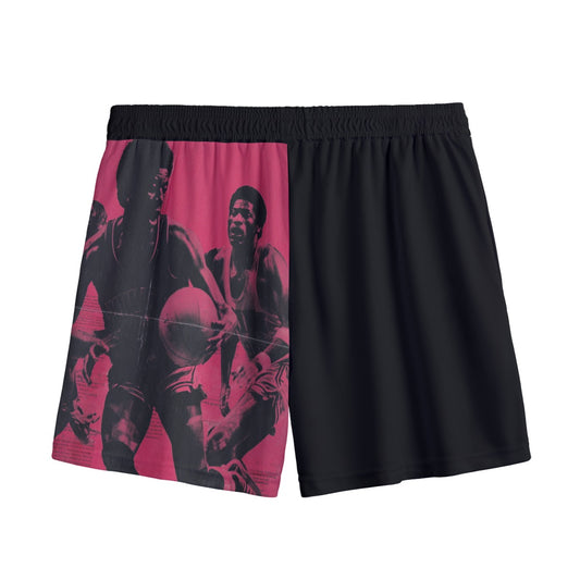 Urban Grind Newpaper Culture Basketball Shorts Men's Mesh Shorts