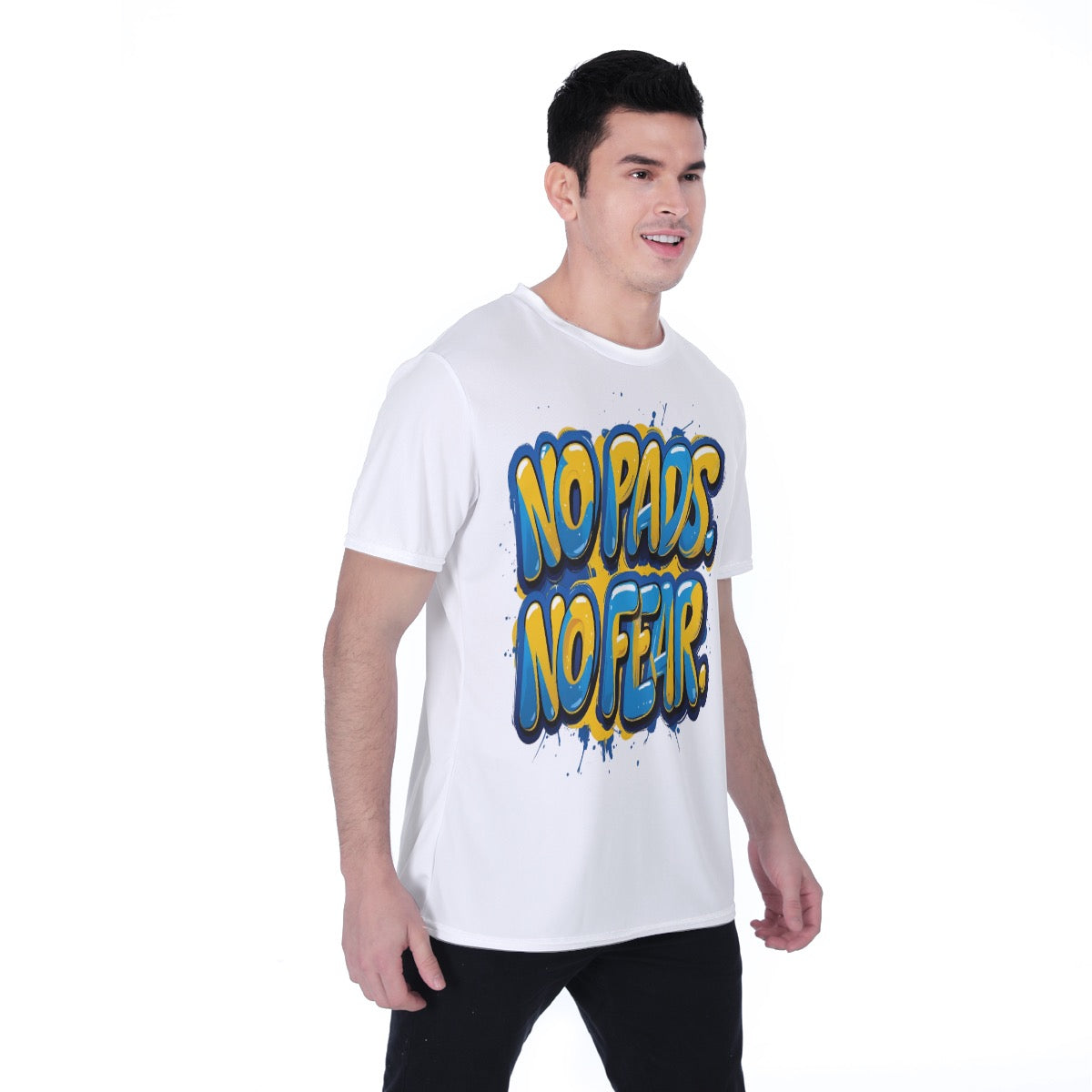 No Pads No Fear Physical Sports Shirt Men's T-shirt | Birdseye