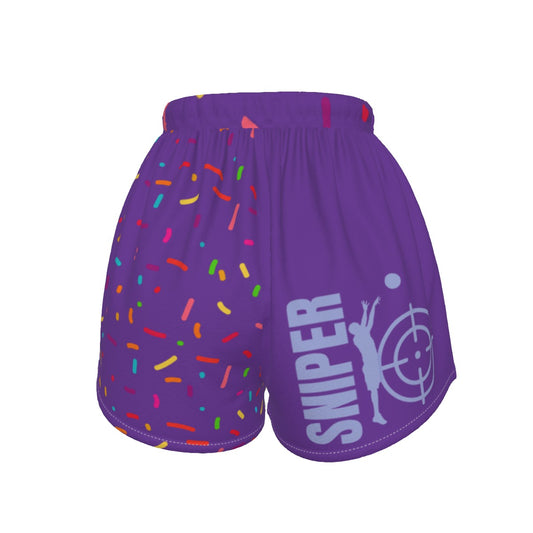 Custom Grape Ice Cream Drip Basketball Shorts for Teens & Women – Personalized Mesh Athletic Shorts | Add Your Logo or Nickname | Purple Sports Shorts for Basketball, Gym, and Streetwear
