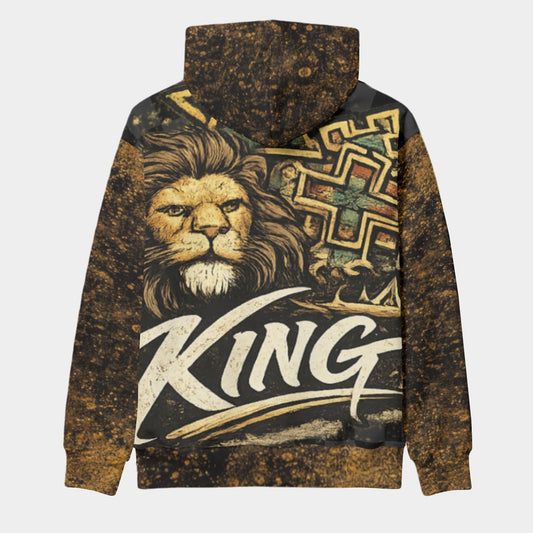 King Christian Hoodie – Eco-Friendly Unisex Faith Streetwear Pullover | Recycled Fabric Hoodie King Christian Hoodie Eco-friendly Print Unisex Pullover Hoodie