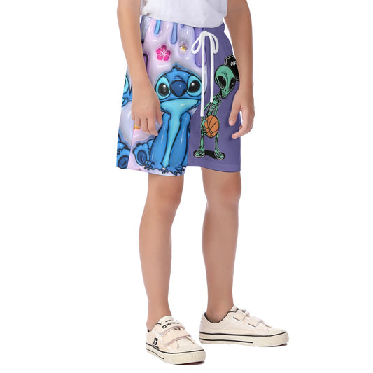 No One Left Behind Youth Shorts, Kids Basketball Shorts