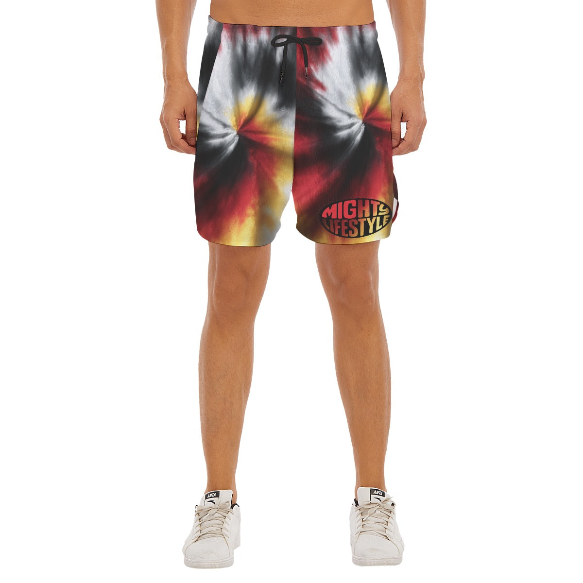 Tie Dye Men’s Athletic Sport Shorts | Tie Dye Athletic Shorts for Men and Teens