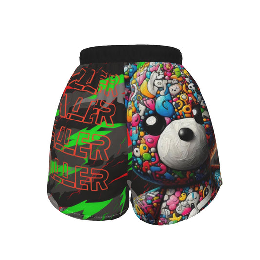 Ballers Girl Ballers Were ALWAYS Dope Teddy Bear Basketball Shorts for Women and Teens Sports Shorts Ballers Girl Basketball Shorts – Always Dope Teddy Bear Sports Shorts, Women’s & Teens Athletic Gym Shorts, Polyester Spandex Loose Fit Training Shorts