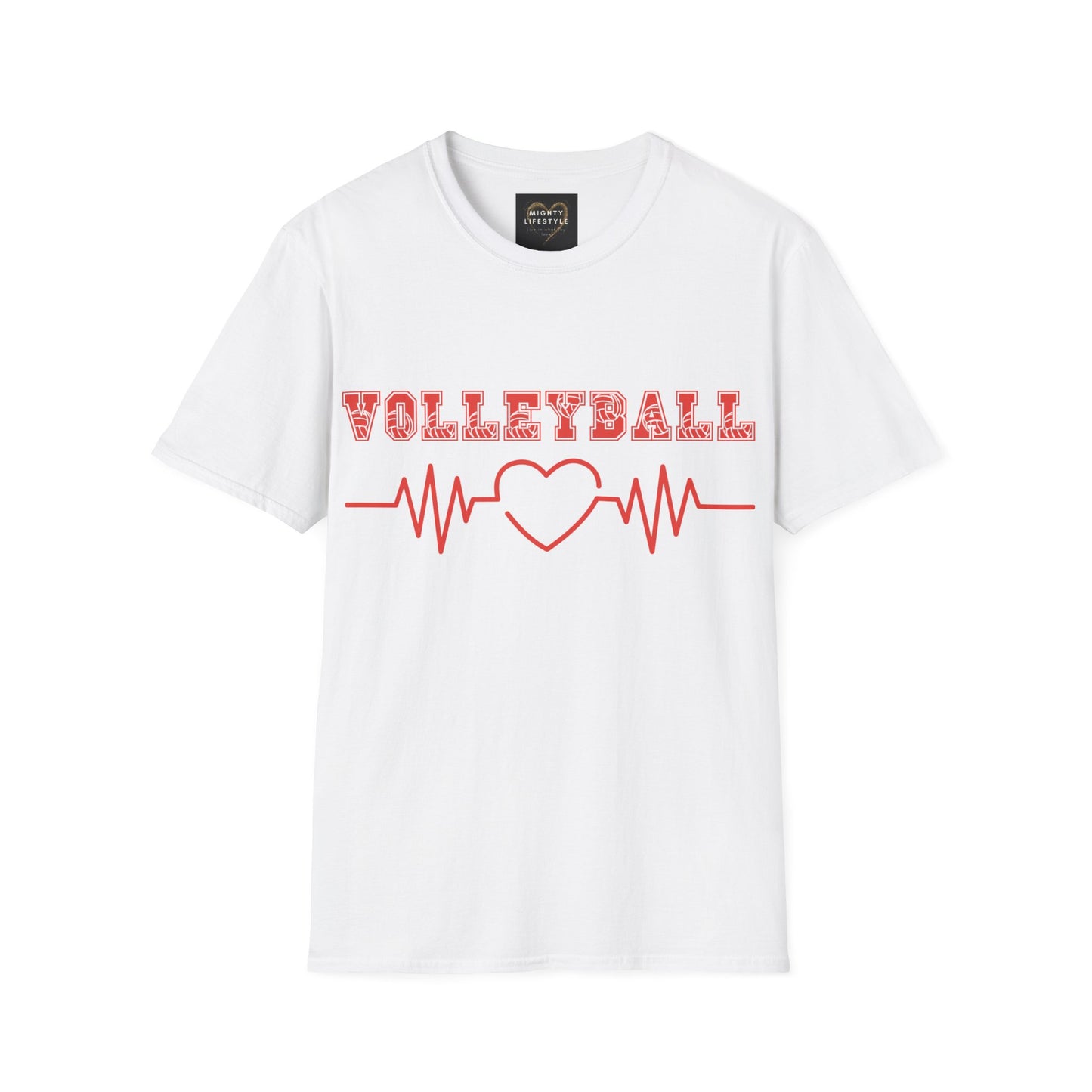 Volleyball Mom | Volleyball Shirt | Sports Shirt | Baller Shirt | Mighty Lifestyle | Softstyle T-Shirt