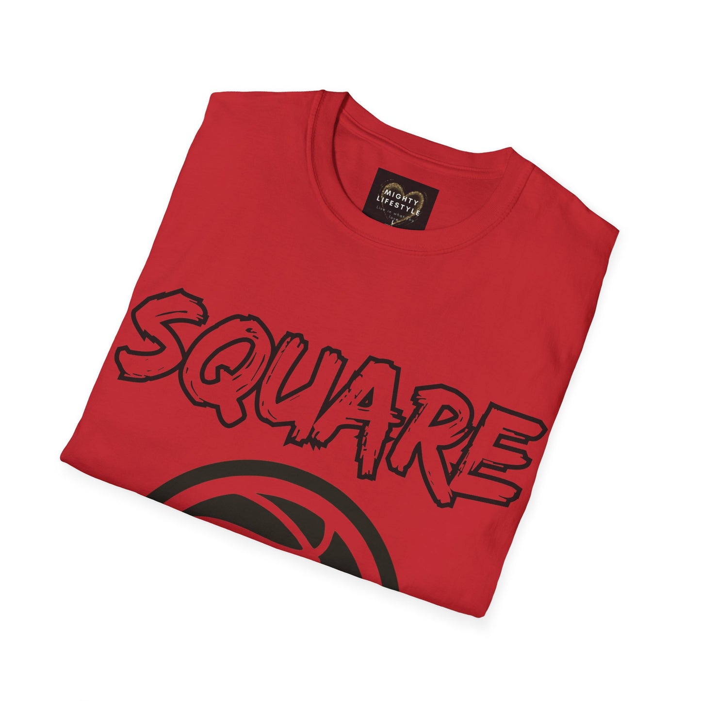 Square Up | Travel Basketball| AAU Basketball | Basketball Shirt |Basketball Mom| Basketball Dad | Unisex Basketball Shirt | Sports Shirt | Baller Shirt | Mighty Lifestyle | Softstyle T-Shirt