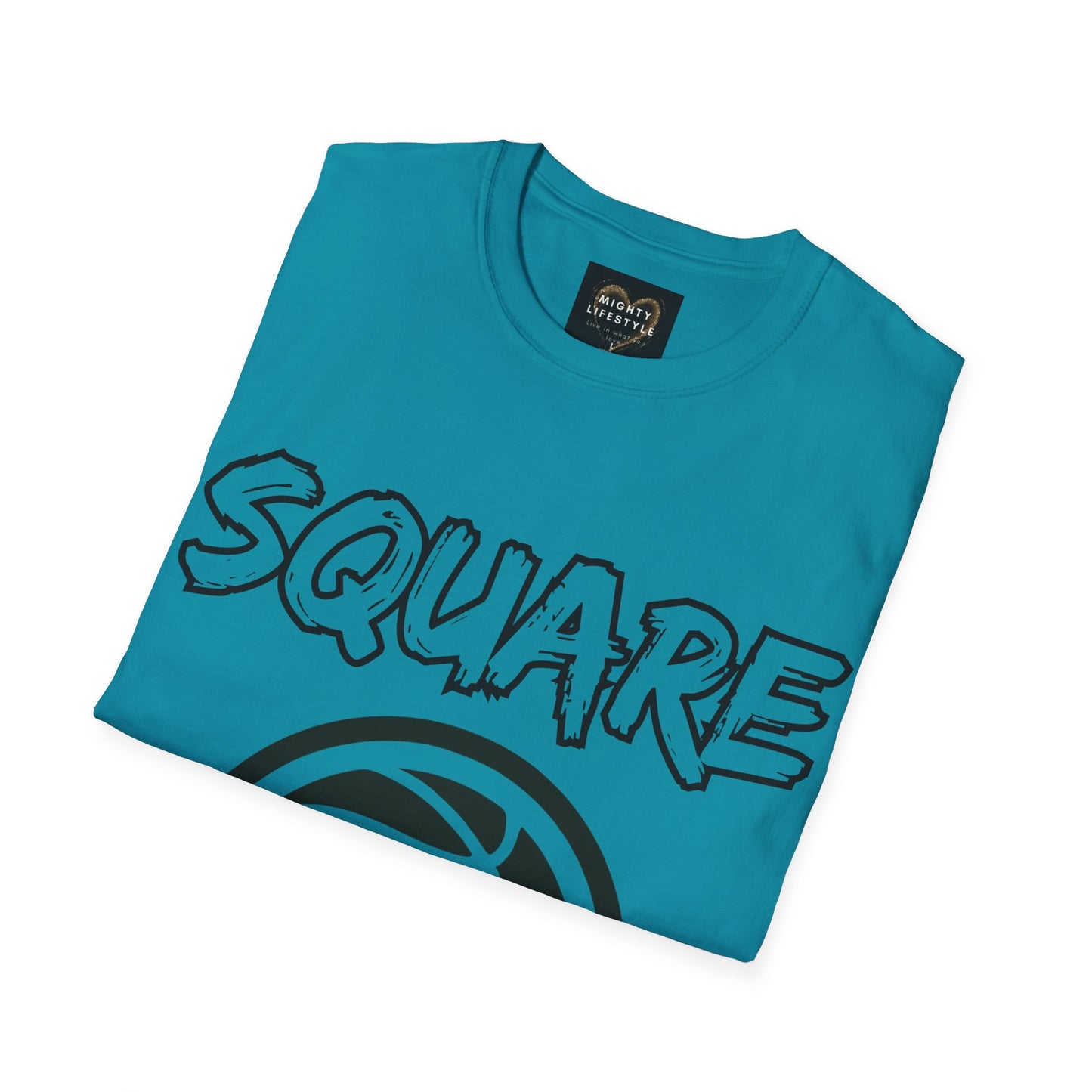 Square Up | Travel Basketball| AAU Basketball | Basketball Shirt |Basketball Mom| Basketball Dad | Unisex Basketball Shirt | Sports Shirt | Baller Shirt | Mighty Lifestyle | Softstyle T-Shirt