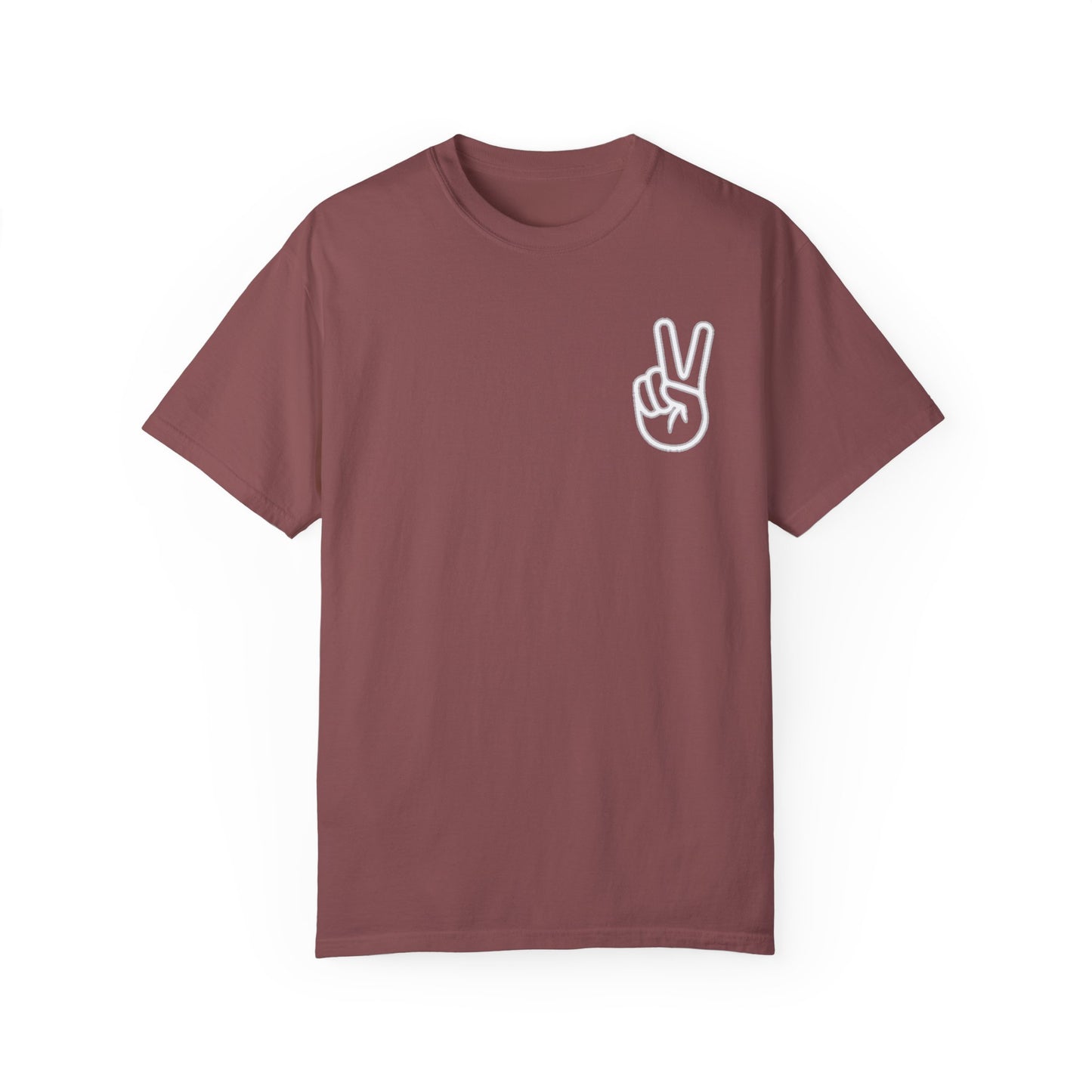 PEACE SHIRT, Comfort Color Unisex Garment-Dyed T-shirt, Soft T Shirt, Vintage Colored ,100 Cotton, Trendy Blank Shirt, Premium Quality Tee