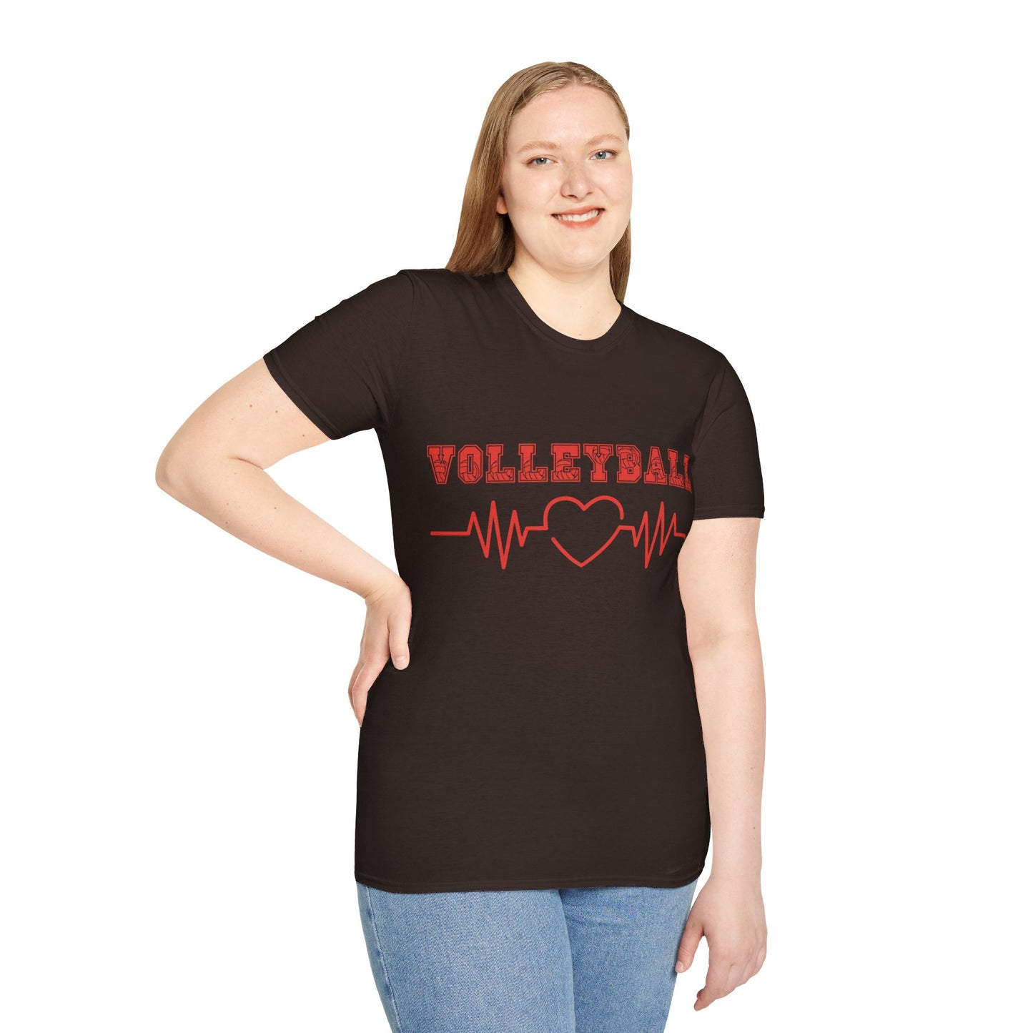 Volleyball Mom | Volleyball Shirt | Sports Shirt | Baller Shirt | Mighty Lifestyle | Softstyle T-Shirt