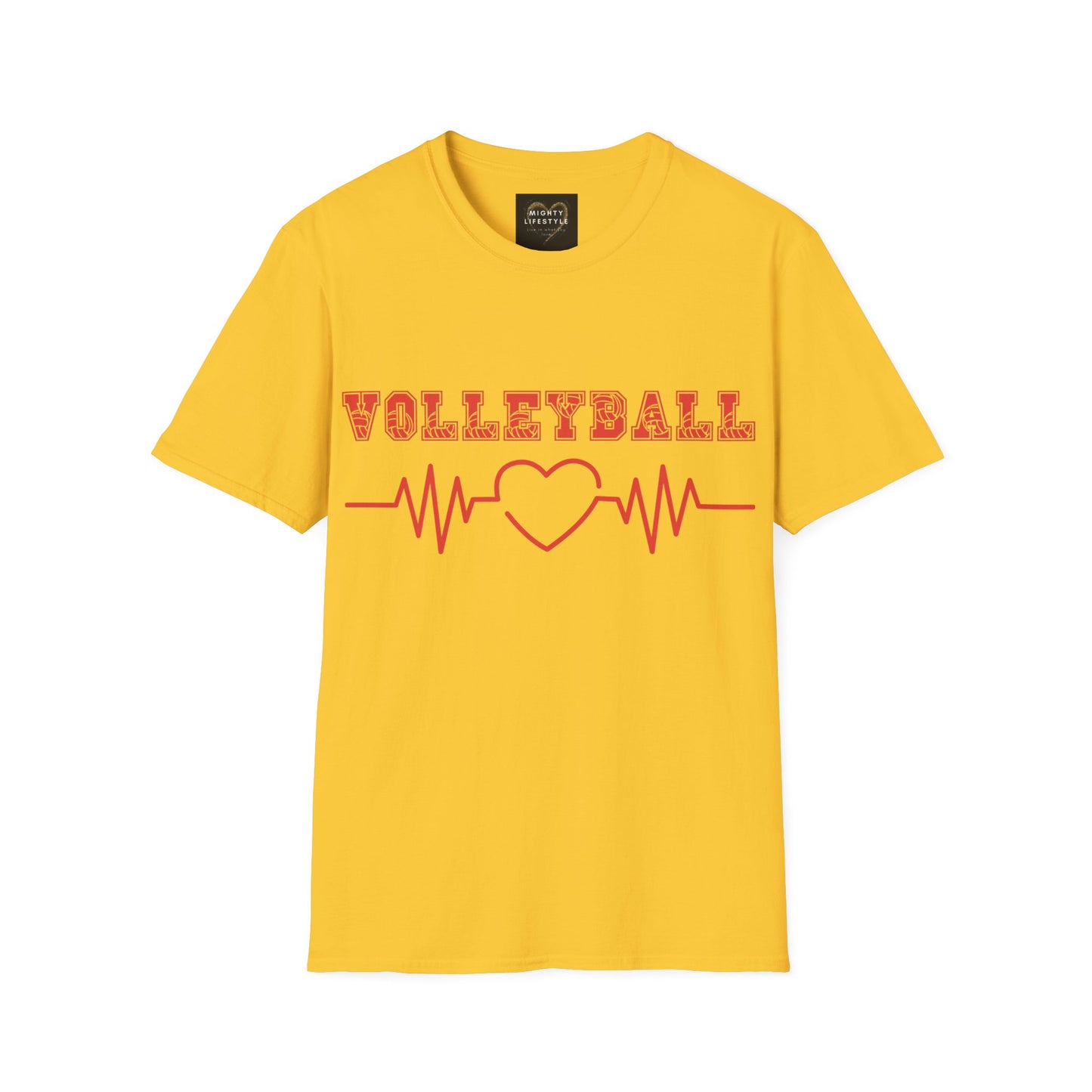 Volleyball Mom | Volleyball Shirt | Sports Shirt | Baller Shirt | Mighty Lifestyle | Softstyle T-Shirt