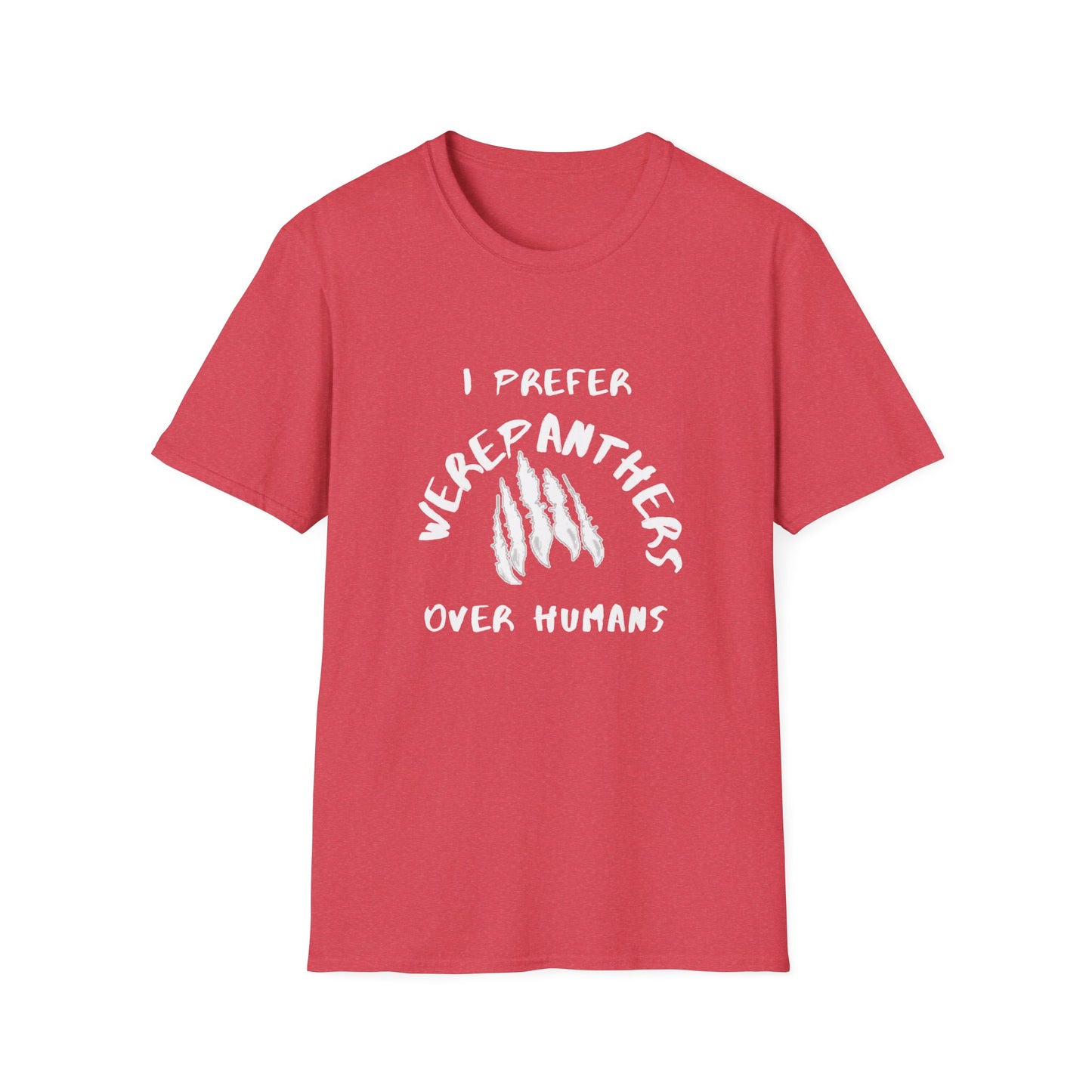 I Prefer WerePanthers Over Humans, WerePanther Shirt, Supernatural Being TShirt, Gift for him man, Gift for her woman - Mighty Lifestyle