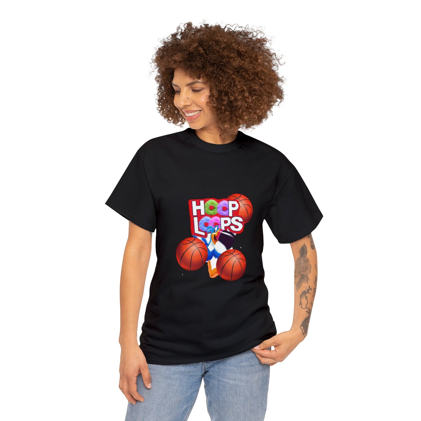 Mighty Lifestyle Basketball Color, Hooping Shirt, Hoop Loops, Hoops Loops Shirt, Shirt for Basketball