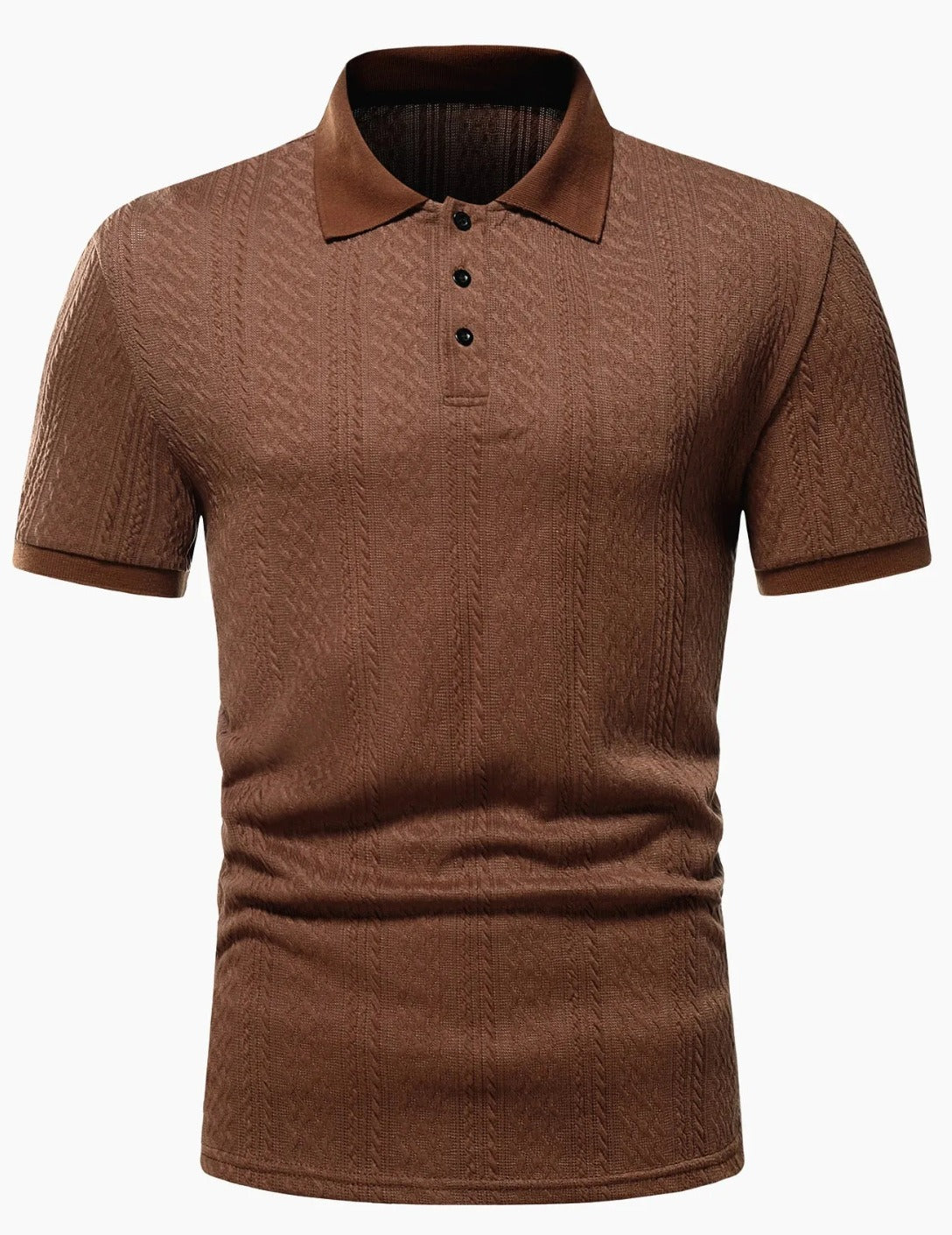 The Brandon Shirt | Neutral Shirt | Fashion Men's Polo Shirt Fashion Casual Men's Short Sleeve 3D Printing Button Golf Sweatshirt
