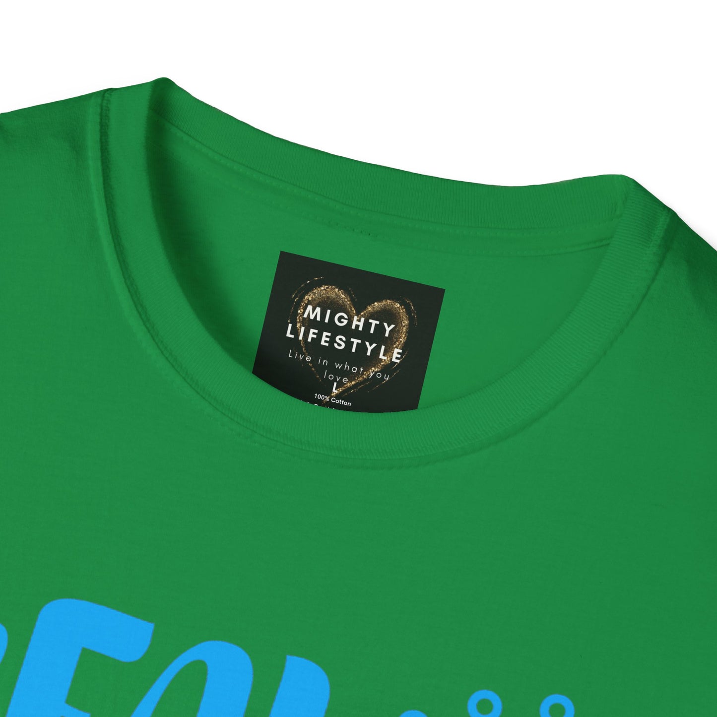 Real Queen Blue Font | Basketball Shirt | Sports Shirt | Baller Shirt | Mighty Lifestyle | Softstyle T-Shirt