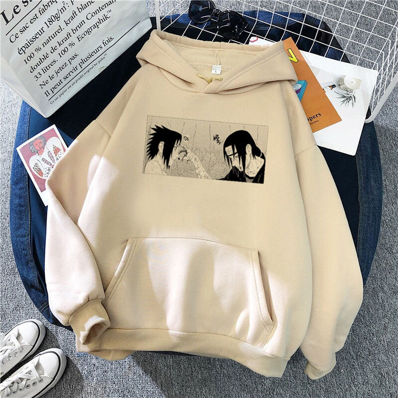 Warm Plush Naruto Hoodie – Anime Sweatshirt for Men & Women and Teens | Hoodie Naruto plush printed student hoodie for men | Anime Hoodie Naruto Style – Casual Student Pullover Sweatshirt