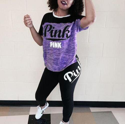 Pink Casual Set | Women’s Two-Piece Lounge Set – Breathable, Lightweight, and Effortlessly Chic