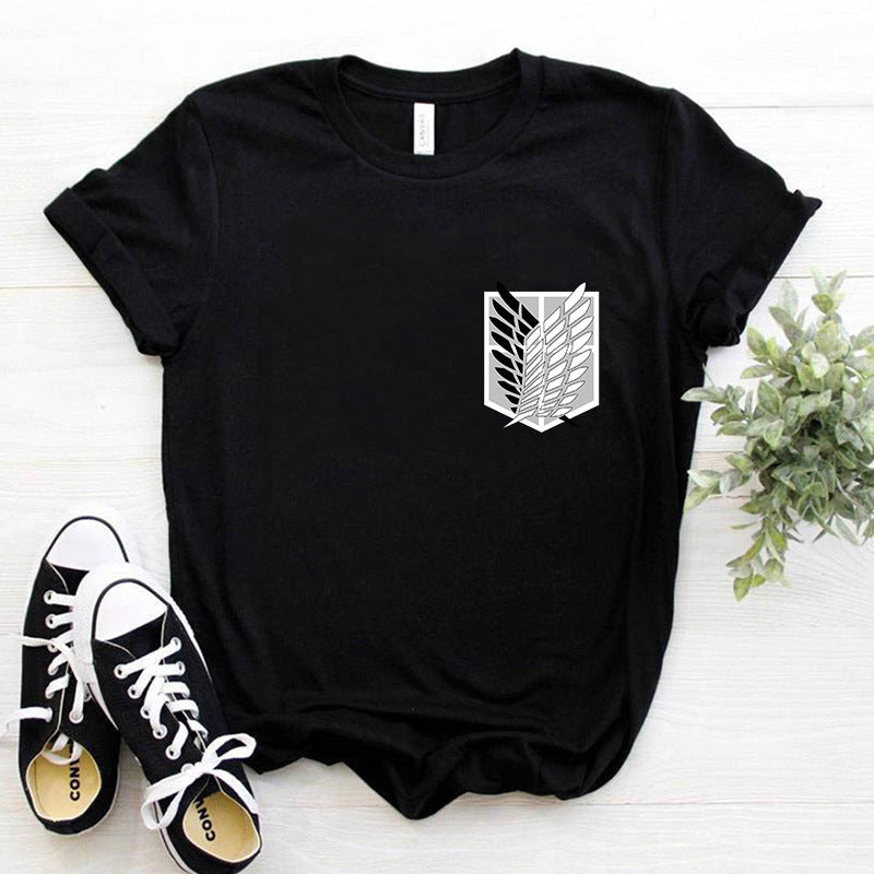 Y2k Japanese Anime Attack on Titan T Shirt | Anime Shirt | Trendy Popular Anime Shirt