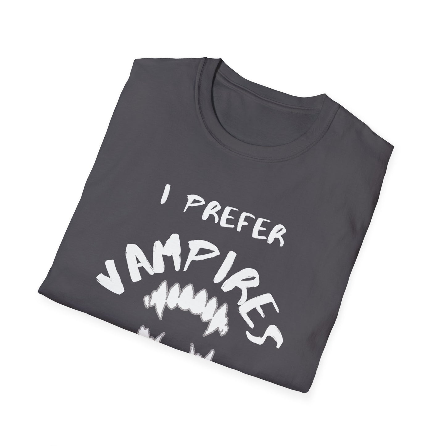 I Prefer Vampires Over Humans, Vampire Shirt, Supernatural Being Shirt, Gift for him man, Gift for her woman, Halloween Shirt - Mighty Lifestyle