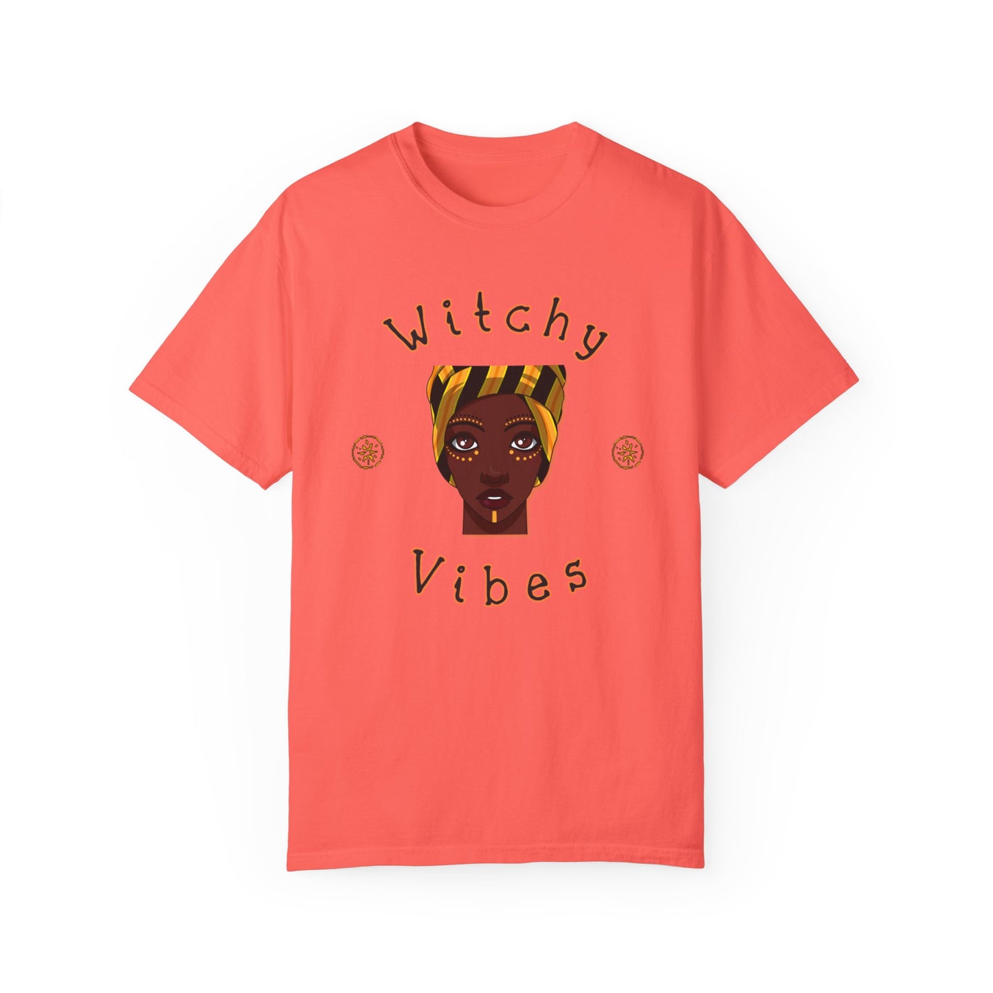 Witchy Vibes, Shaman, Halloween, Fall Shirt, Witch Shirt, Bruja Shirt, Unisex Garment-Dyed T-shirt