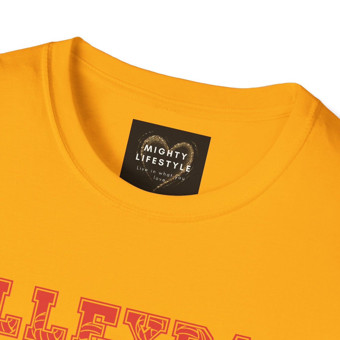 Volleyball Dad | Volleyball Shirt | Sports Shirt | Gift for Dad Gift for Father | Baller Shirt | Mighty Lifestyle | Softstyle T-Shirt