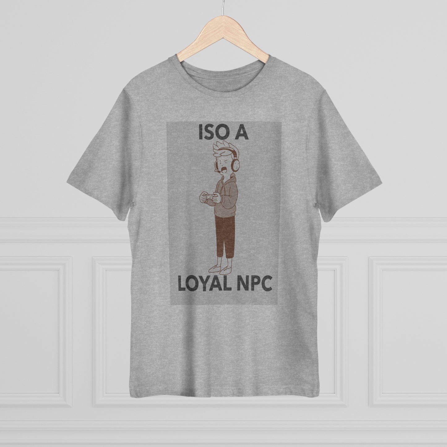 ISO NPC Shirt, In search of Loyal NPC Tee, Unisex Deluxe T-shirt
