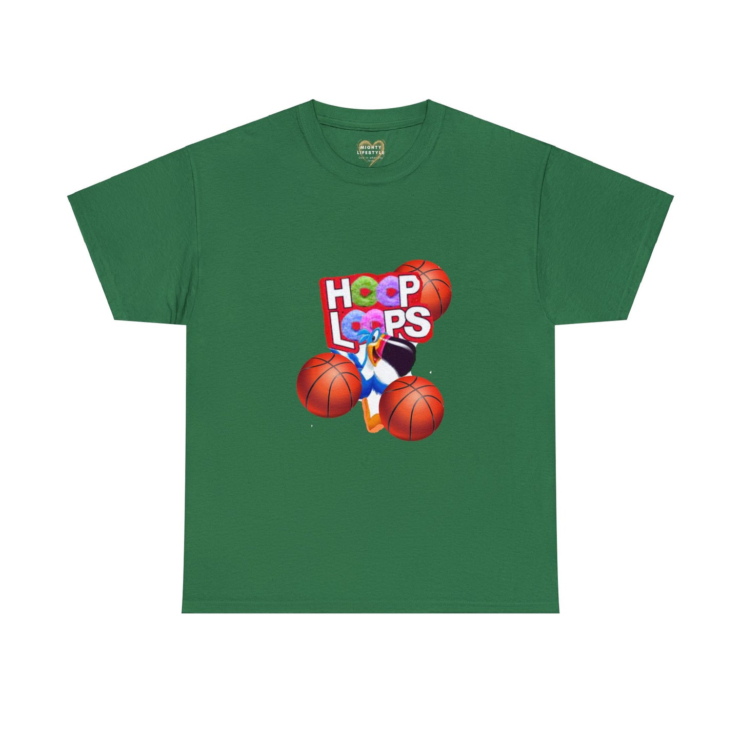 Mighty Lifestyle Basketball Color, Hooping Shirt, Hoop Loops, Hoops Loops Shirt, Shirt for Basketball