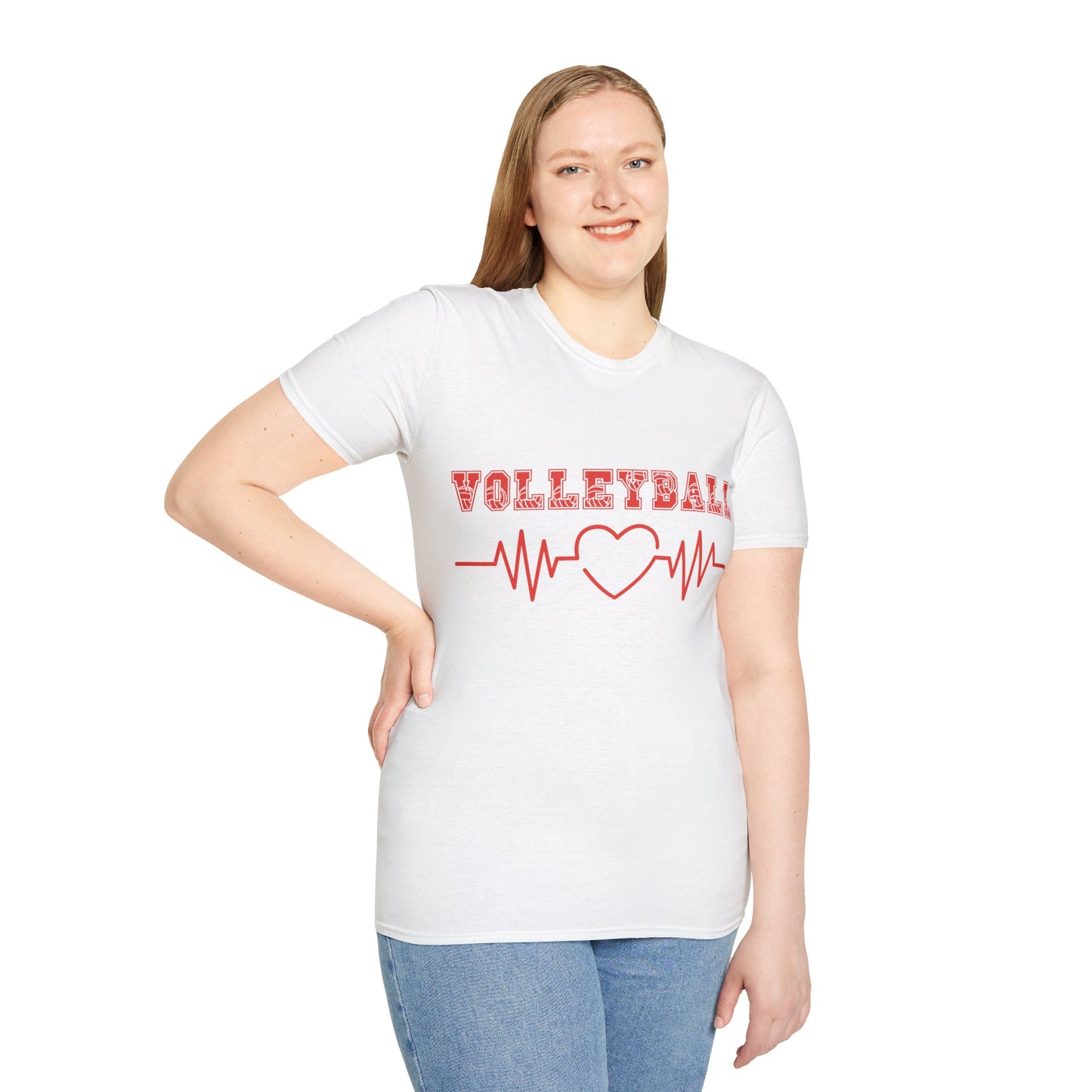 Volleyball Mom | Volleyball Shirt | Sports Shirt | Baller Shirt | Mighty Lifestyle | Softstyle T-Shirt