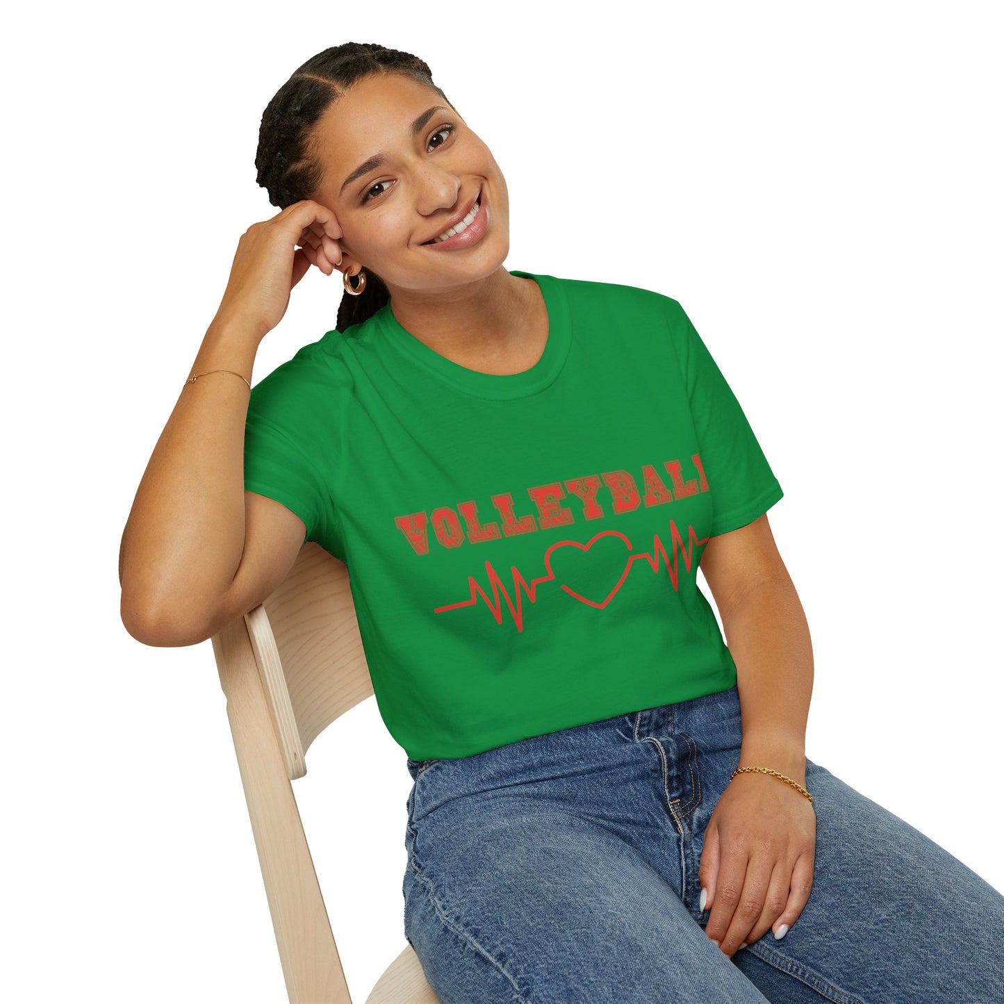 Volleyball Mom | Volleyball Shirt | Sports Shirt | Baller Shirt | Mighty Lifestyle | Softstyle T-Shirt