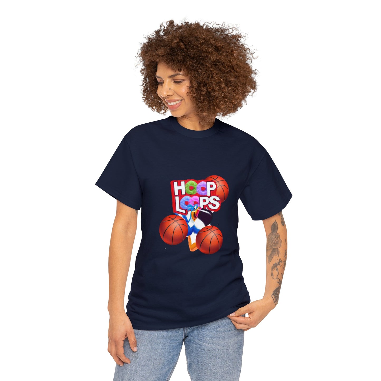 Mighty Lifestyle Basketball Color, Hooping Shirt, Hoop Loops, Hoops Loops Shirt, Shirt for Basketball