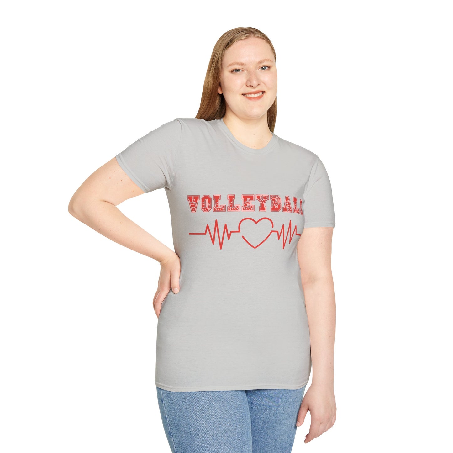 Volleyball Mom | Volleyball Shirt | Sports Shirt | Baller Shirt | Mighty Lifestyle | Softstyle T-Shirt
