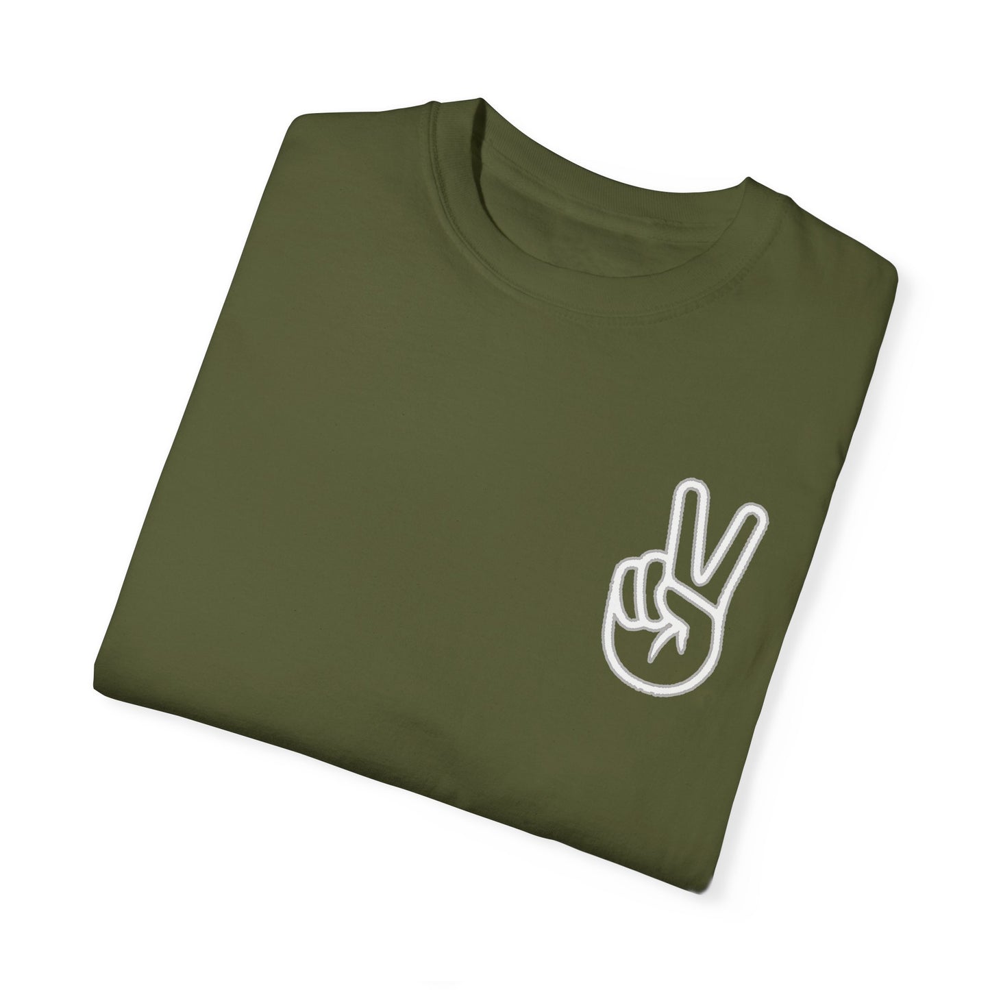 PEACE SHIRT, Comfort Color Unisex Garment-Dyed T-shirt, Soft T Shirt, Vintage Colored ,100 Cotton, Trendy Blank Shirt, Premium Quality Tee