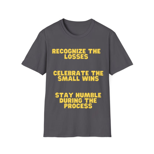 Small Wins, Stay Humble, Motivation Shirt, Encourage Shirt, Inspirational Tee, Positive Tshirt