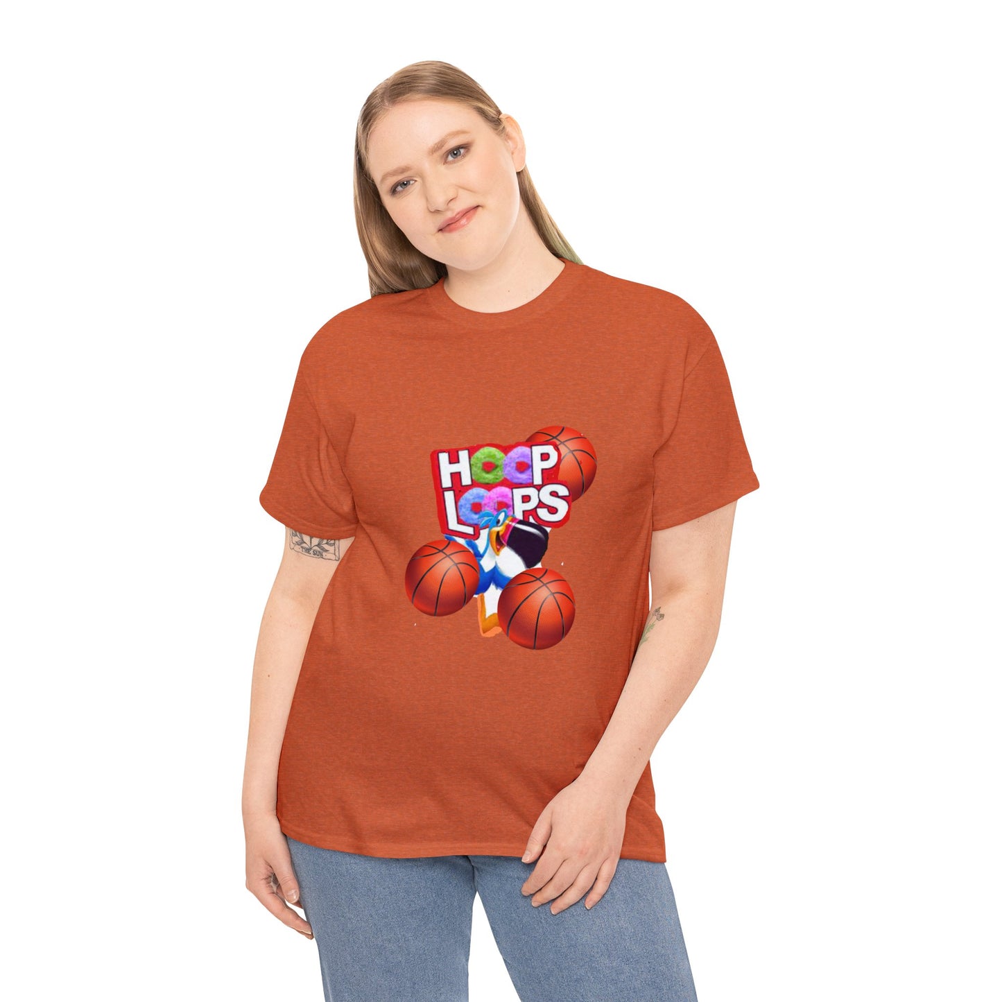 Mighty Lifestyle Basketball Color, Hooping Shirt, Hoop Loops, Hoops Loops Shirt, Shirt for Basketball