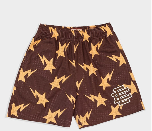 ML Stars EE Basketball Shorts | Unisex BBall Shorts | mesh breathable shorts