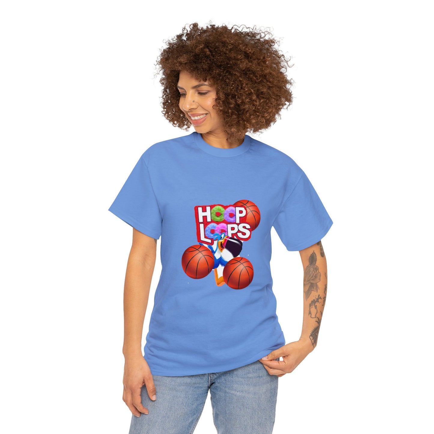 Mighty Lifestyle Basketball Color, Hooping Shirt, Hoop Loops, Hoops Loops Shirt, Shirt for Basketball