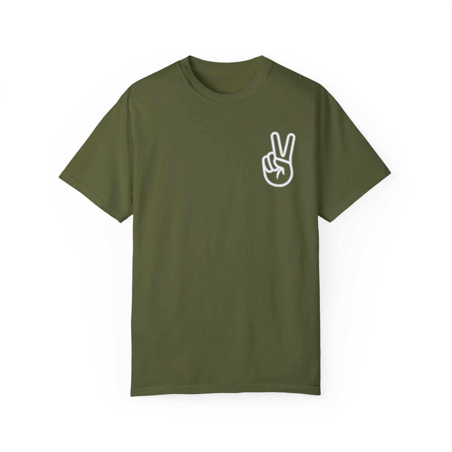 PEACE SHIRT, Comfort Color Unisex Garment-Dyed T-shirt, Soft T Shirt, Vintage Colored ,100 Cotton, Trendy Blank Shirt, Premium Quality Tee