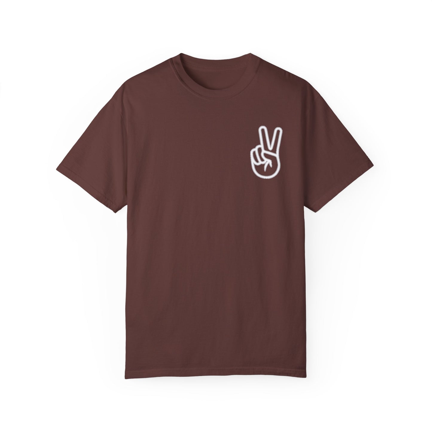 PEACE SHIRT, Comfort Color Unisex Garment-Dyed T-shirt, Soft T Shirt, Vintage Colored ,100 Cotton, Trendy Blank Shirt, Premium Quality Tee