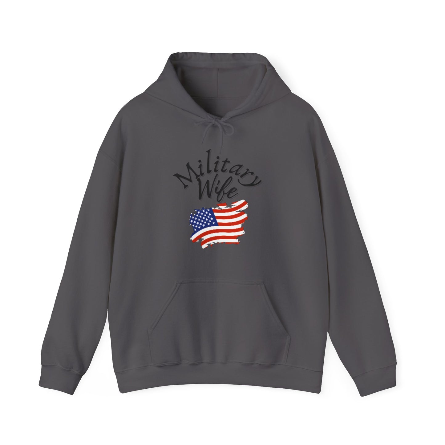 Military Wife Hoodie, Hoodie for Patriot, Hoodie for mom, Hoodie for women, Gift for army wife, Gift for marine wife