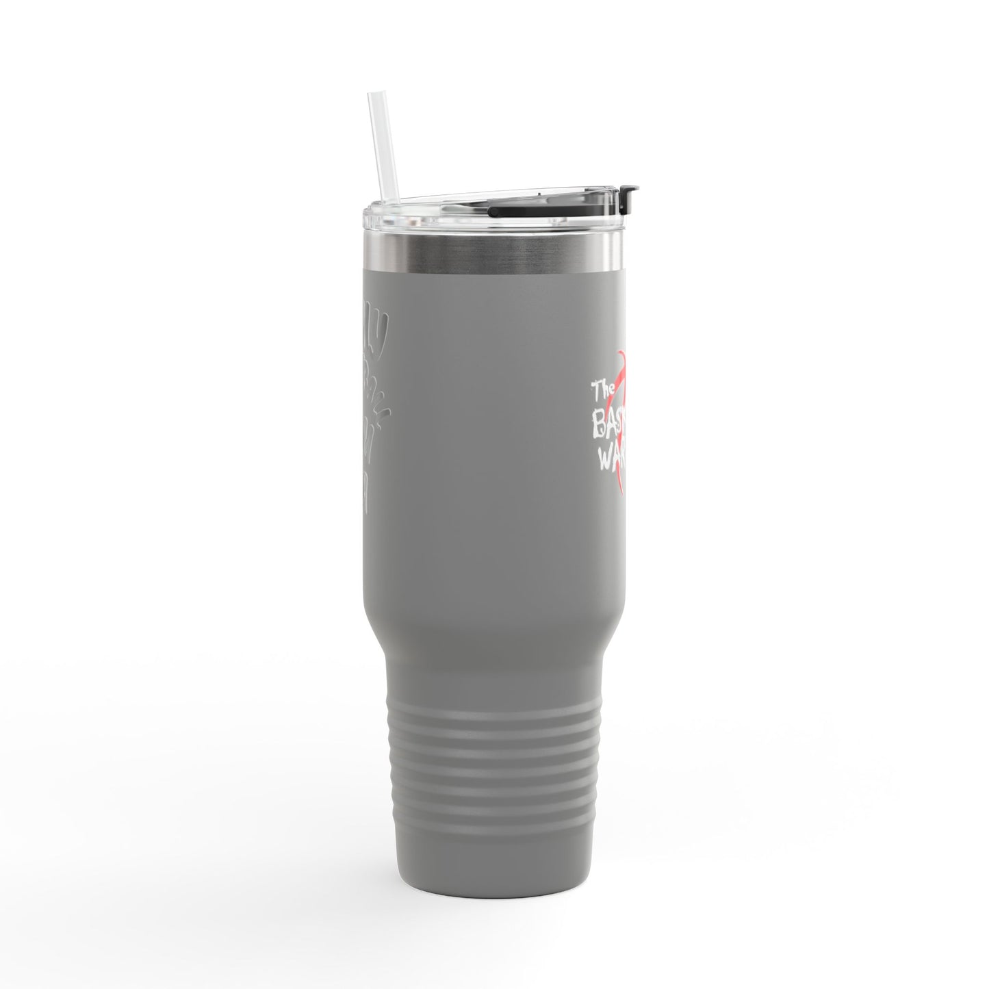 BW in My Basketball Mom Era Basketball Insulated Travel Mug - 40oz - Perfect for Sports Enthusiasts