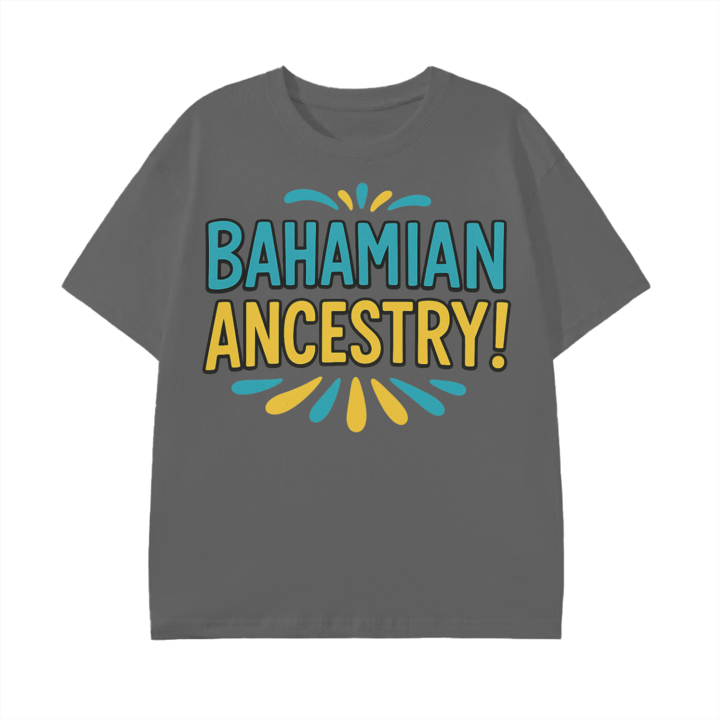 Bahamian Ancestry Bahamas Caribbean Heritage Island T-Shirt Junkanoo Caribbean Shirt Island Shirt Unisex Classic T-Shirt