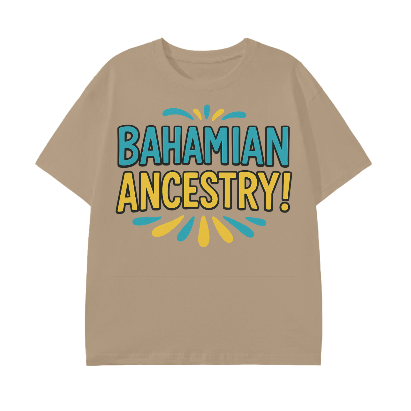 Bahamian Ancestry Bahamas Caribbean Heritage Island T-Shirt Junkanoo Caribbean Shirt Island Shirt Unisex Classic T-Shirt
